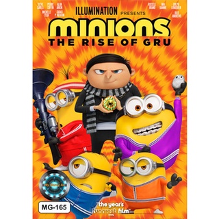 DVD หนังการ์ตูน เสียงไทยมาสเตอร์ Minions The Rise of Gru มินเนี่ยน 2