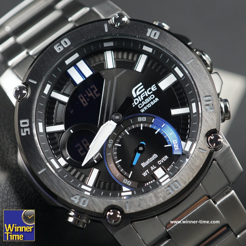 นาฬิกาCASIO EDIFICE Smartphone Link รุ่น ECB-20DB-1AV, ECB-20DB-1A,ECB-20DB-1