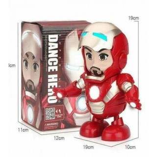 พร้อมส่ง Ironman dance hero ไอรอนแมนเต้นได้ มีเสียง มีไฟ