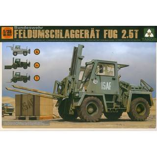 พลาสติก โมเดล ประกอบ TAKOM สเกล 1/35 Bundeswehr Feldumschlaggerat FUG 2.5t