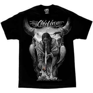 Lint9 [พร้อมส่ง] เสื้อยืดผ้าฝ้าย 100% พิมพ์ลาย David Gonzales Chiefin Native American Indian Dga Art พลัสไซซ์ พลัสไซซ์ ข