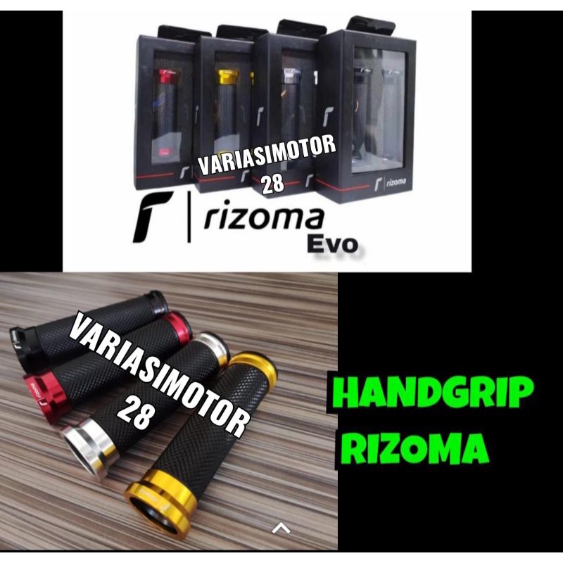 Rizoma EVO HANDGRIP ORIGINAL ORIGINAL RIZOMA ด้ามจับ CNC ใหม่