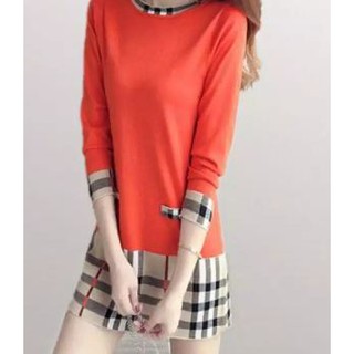 Lady dress long sleeves-เดรสสตรี