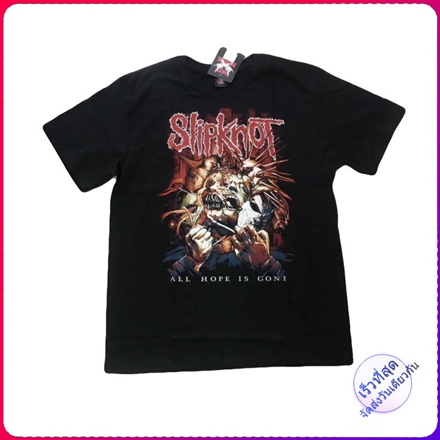 เสื้อวง Slipknot T-shirt เสื้อยืดวงร็อค Slipknot