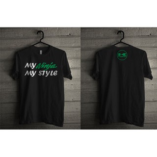 เสื้อยืดพิมพ์ลาย My Ninja แฟชั่นสตรี