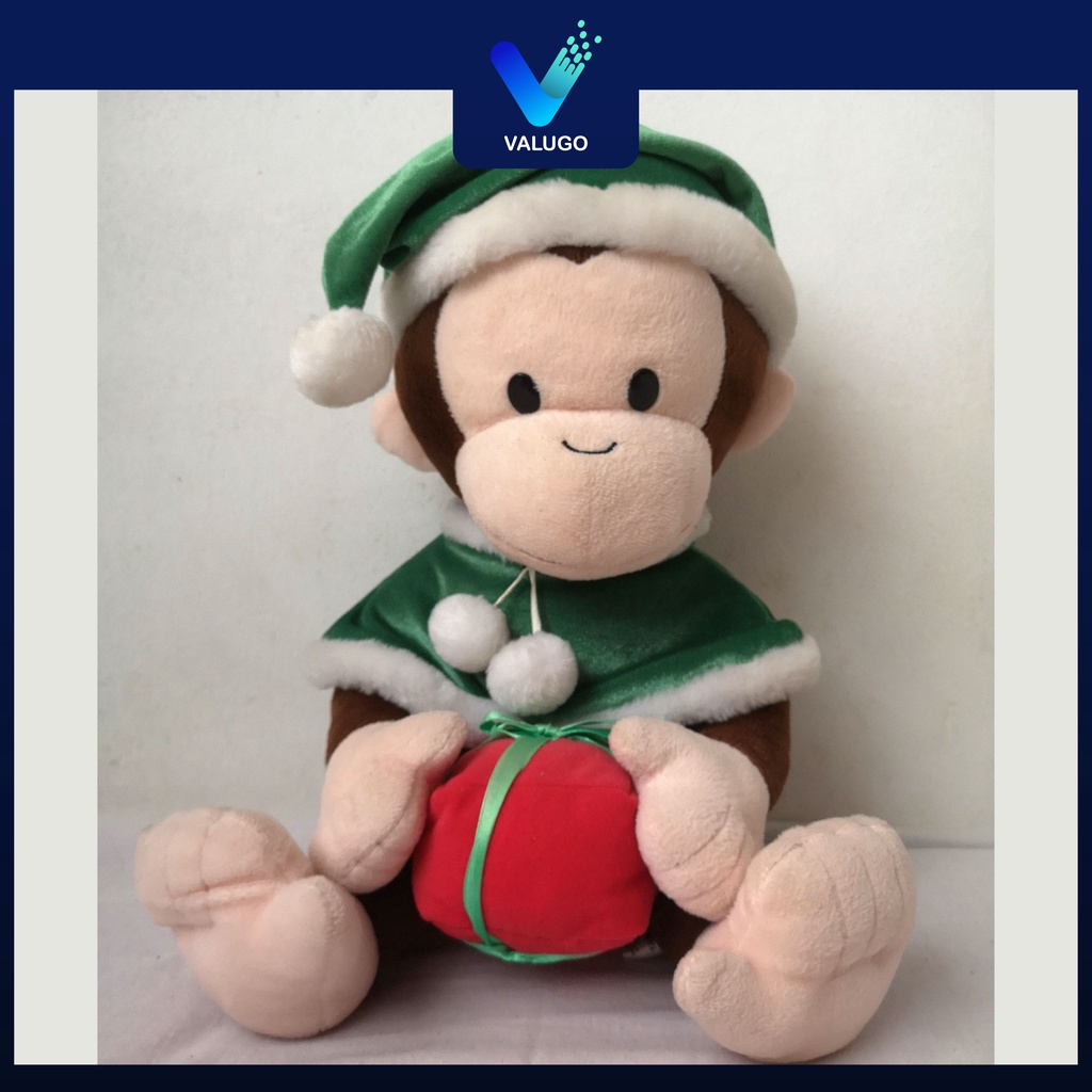 ของเล่นนุ่มคริสต์มาส Curious George