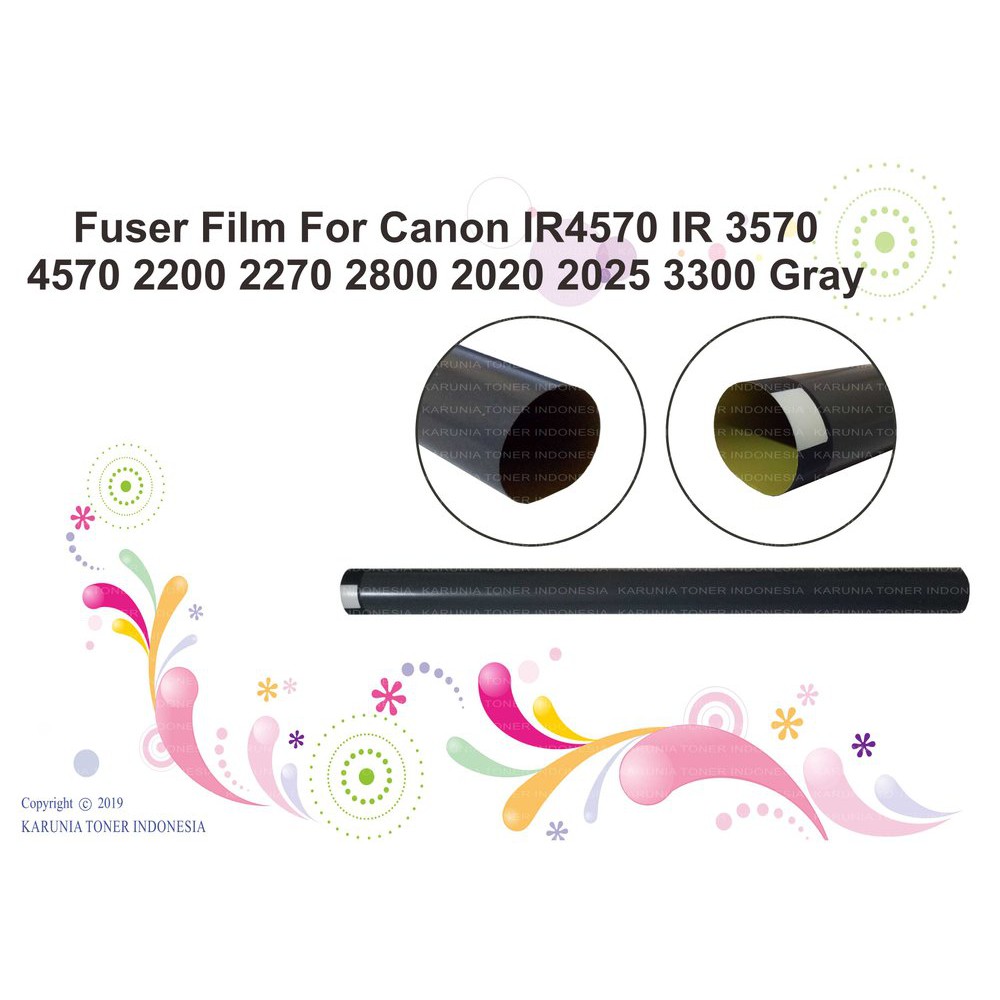 Fuser ฟิล์มสําหรับ IR4570 IR 2200 2270 2800 2025 3570 4570 3300 สีเทา