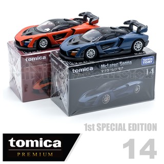 รถเหล็กTomica ของแท้ Tomica Premium No.14 McLaren Senna