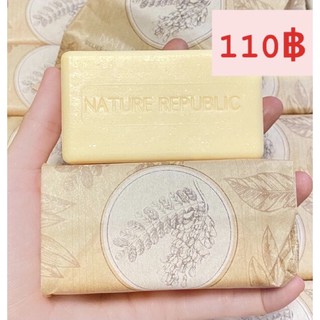 ✅พร้อมส่ง✅ SALE ❗️ สบู่ทำความสะอาดผิวกายเกาหลี nature republic relief and nature acacia cleansing soap (จากปกติ 170 บาท)