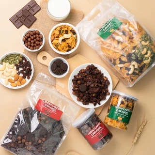 Chocolate Cornflakes - คอนเฟลกคาราเมลเคลือบช็อกโกแลตเข้มข้น ถุงใหญ่ 500 กรัม รับประกันความอร่อย ‼️