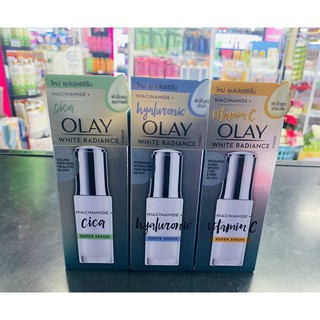 Olay Super Serum White Radiance Niacinamide + Vitamin C , Hyaluronic , Cica (30 ml) ซุปเปอร์ซีรั่ม มี 3 สูตร