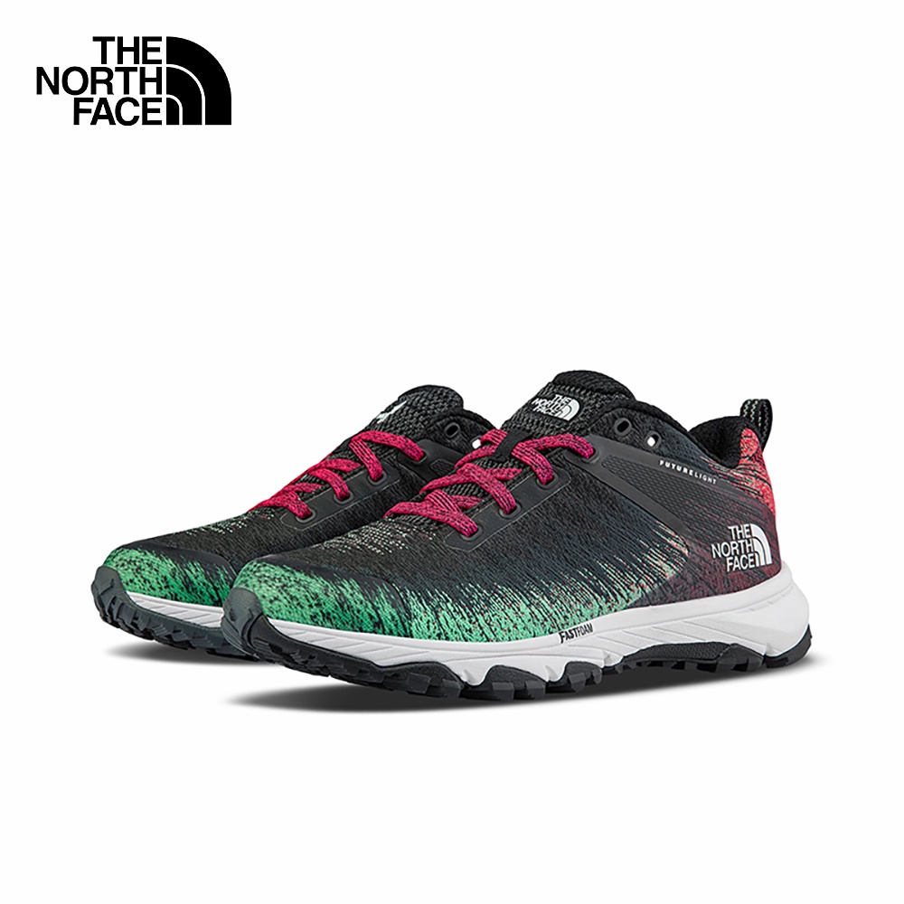 THE NORTH FACE W ULTRA FASTPACK IV FUTURELIGHT WOVEN - TNF BLACK BRILLIANT CORAL รองเท้าเดินป่า ผู้ห