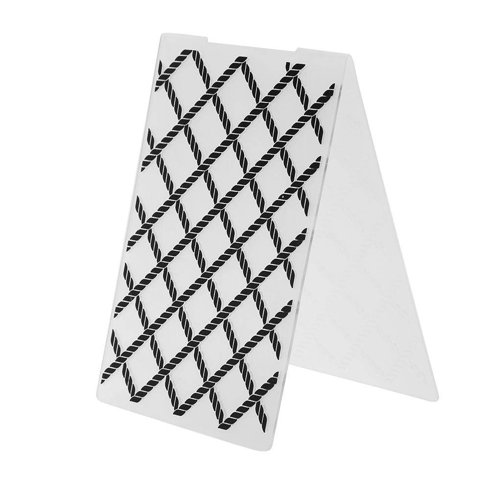 youyo* Plastic Embossing Folder Template DIY Scrapbook Photo Album Card ...