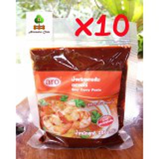 Aro Sour Curry paste 10 ถุง น้ำพริกแกงส้ม ตรา เอโร่ 250 กรัม 10
sachets #105