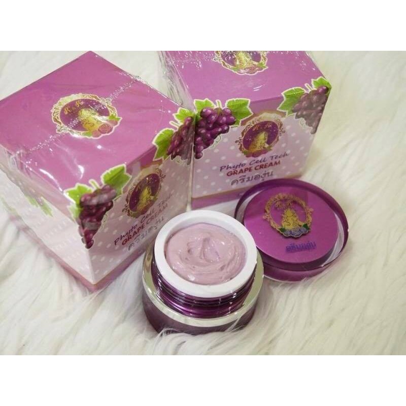 Phyto Cell Tech Grape Cream by K&K ครีมองุ่นหน้าใส