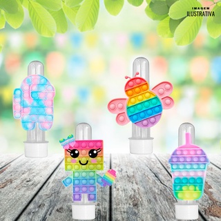 ของเล่นฟิดเจ็ต ของที่ระลึก ท่อ 3D 24 - ชั่วโมง สีชมพู 9ULE