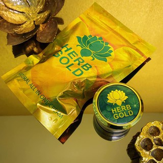 ครีมherbgold(ของแท้100%)30กรัม*ถุงทอง