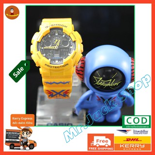 นาฬิกา G-shock สยามมานุดสตรีท Tikky Wow GA-100A-9 Siam มาพร้อมกล่องสุดสวย น่าสะสม พิเศษแถมตุ๊กตา G-shock ประกันศูนย์ CMG