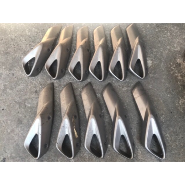 การ์ดท่อ การ์ดหม้อพัก ฝาครอบท่อ HONDA CB650F โฉมปี 2013-2016