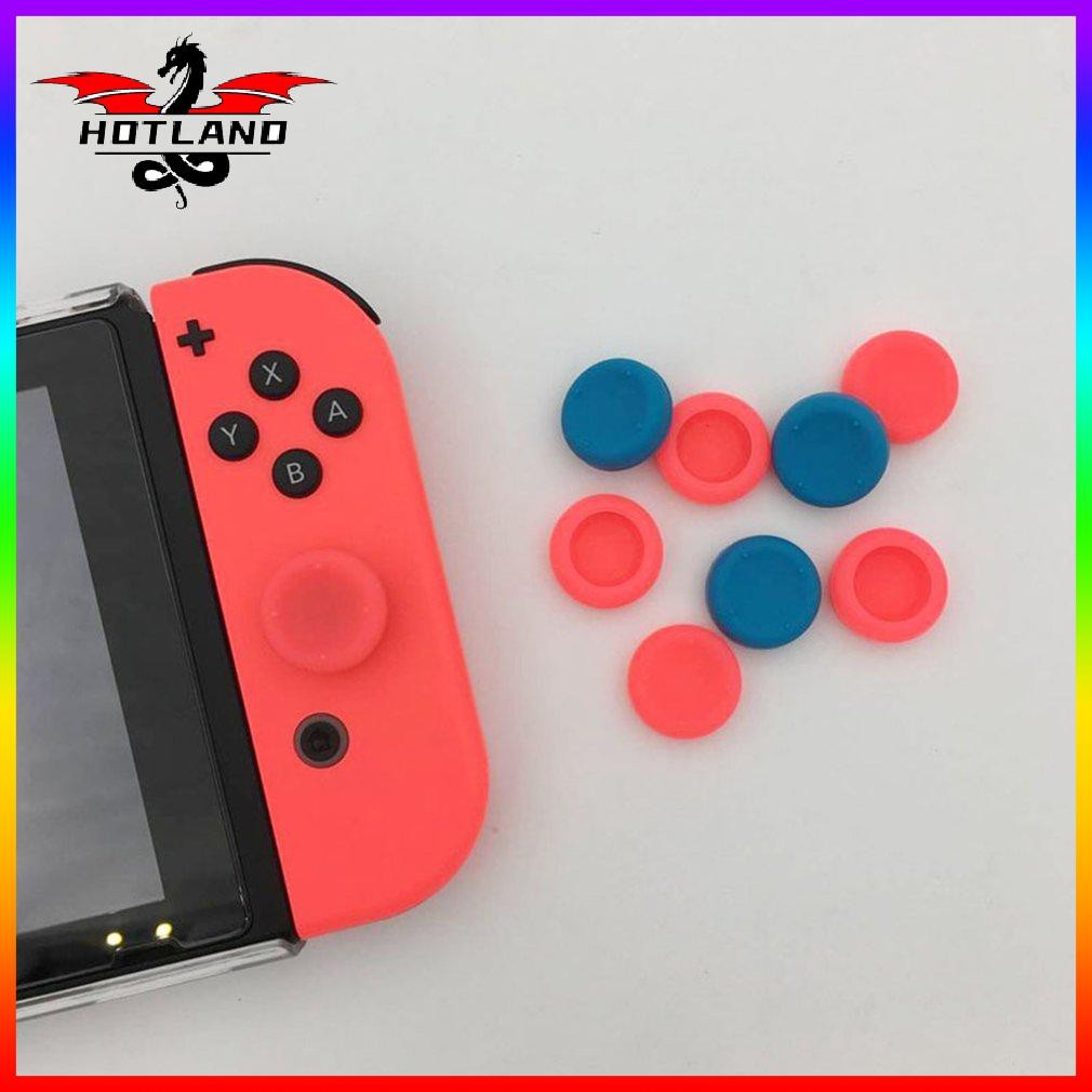 [เครื่องเกม]Soft Silicone Gel Thumb Stick Cap Gamepad Joystick Cover For Nintend Switch