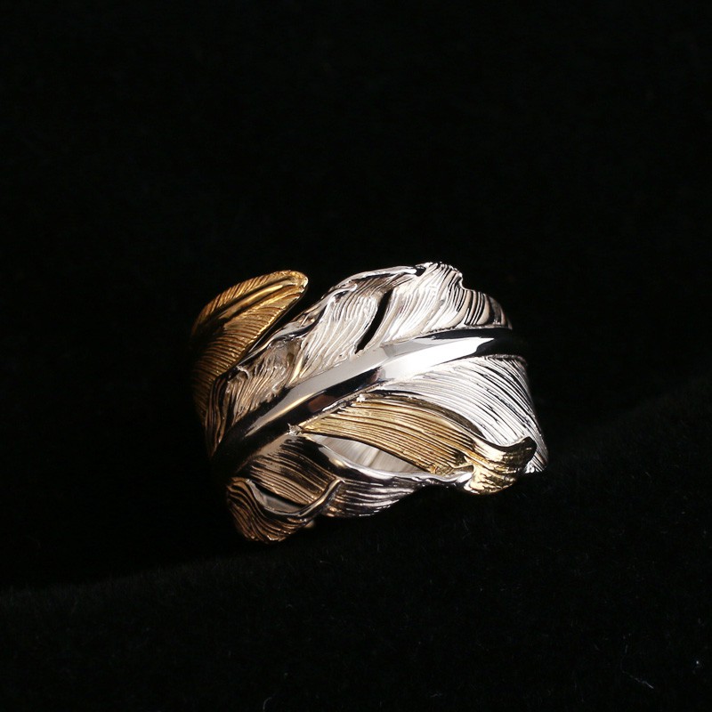 Ikkyu Takahashi Goro HORIZON BLUE / HB 925 Sterling Silver Ring Indian Style