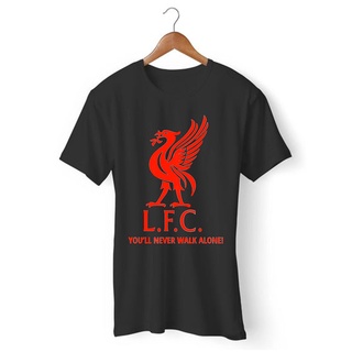 [S-5XL] เสื้อยืดคอกลม ผ้าฝ้าย พิมพ์ลายโลโก้ Liverpool Fc Ynwa สําหรับผู้ชาย และผู้หญิง