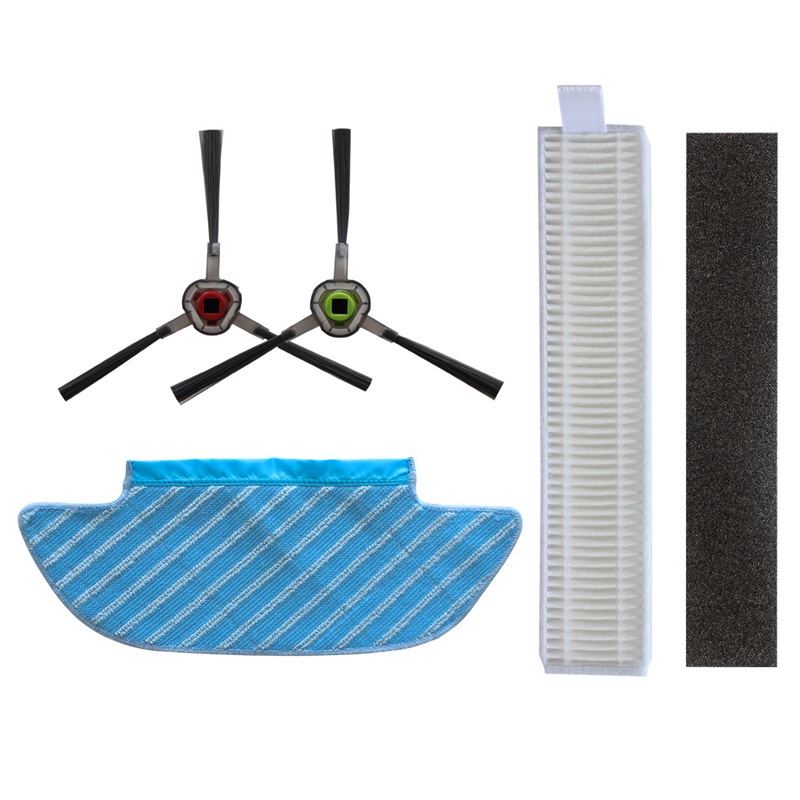 เครื่องดูดฝุ่นทดแทน Ecovacs Deebot U3 Line Friends Slim 10 Slim 11 DK35 (แปรงลูกกลิ้งแปรงด้านข้าง HE