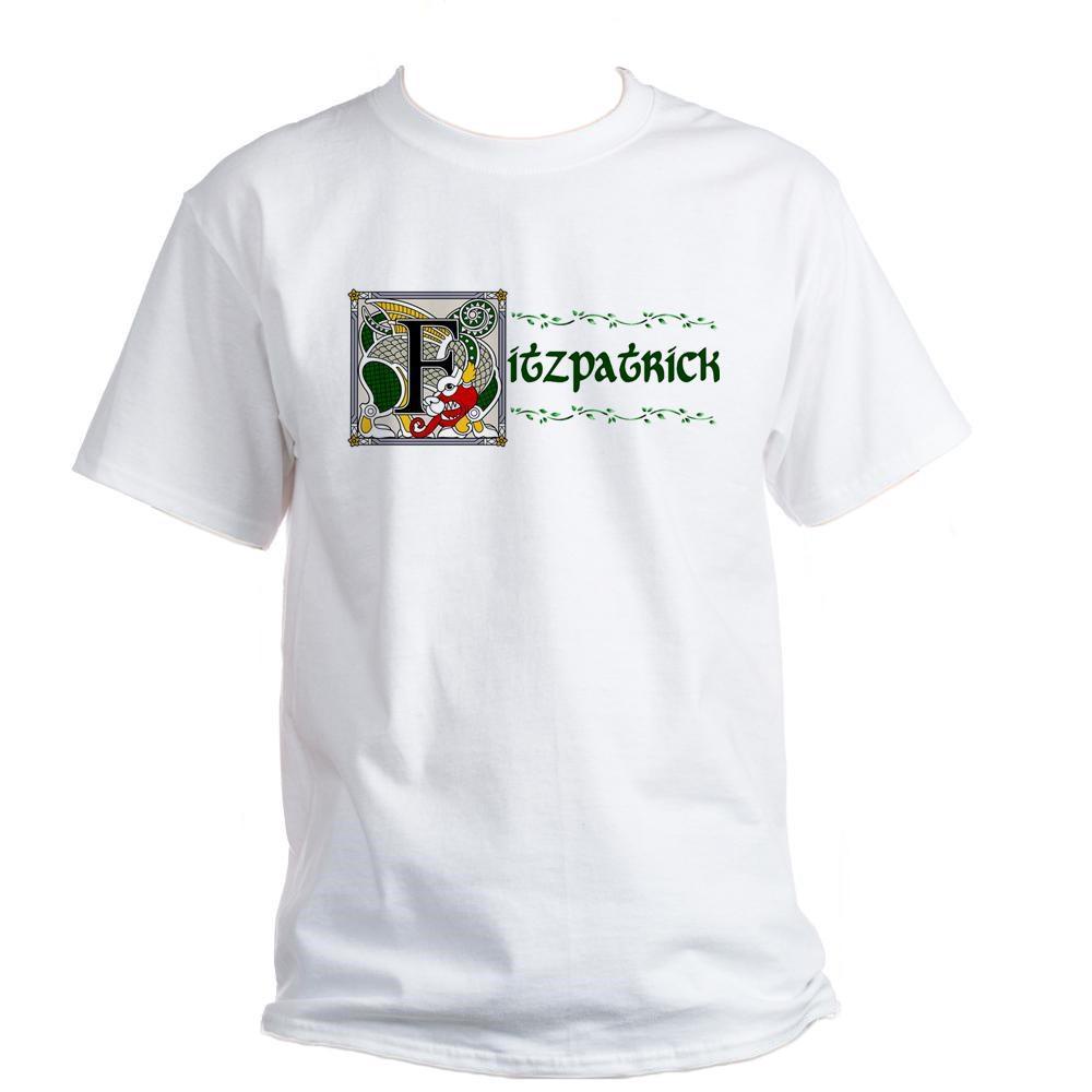 เสื้อยืด Fitzpatrick Celtic Dragon Cool Custom