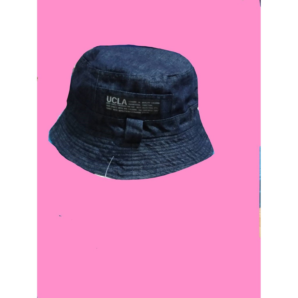 หมวกbucket. UCLA ยีนส์
