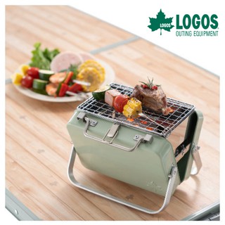 LOGOS : Outdoor BBQ grill เตาย่าง แบบ พับได้ สำหรับ ออกแค้มป์ เอาท์ดอร์ outdoor โลกอส 020910003