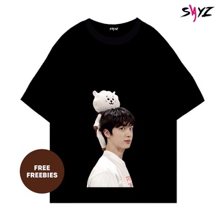 เสื้อยืดสีดำอินเทรนด์เสื้อเชิ้ต ลาย Bts Jin | Seokjin | Bts Series โดย sayzcoS M L   XL  XXL