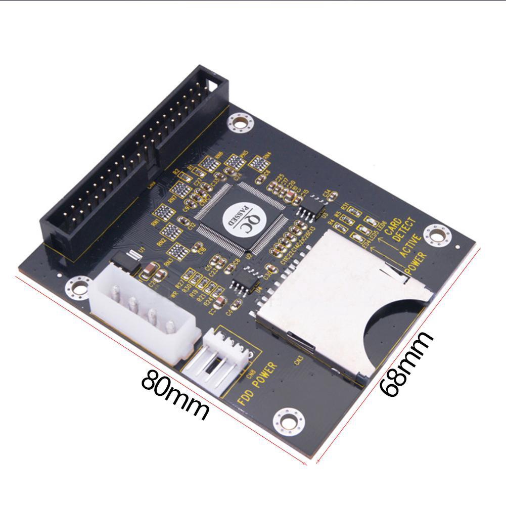 Sdhc Sd Mmc Sdxc การ์ดหน่วยความจํา Ide To 40 3.5 นิ้ว Male Pin อะแดปเตอร์ W0X4 Q4Z0 #6