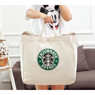 STARBUCKS LARGE TOTE BAG กระเป๋าอเนกประสงค์จาก STARBUCKS