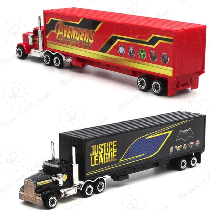 (Starting)Marvel Avengers Racing Set Alloy Vehicle Model Kids Superhero