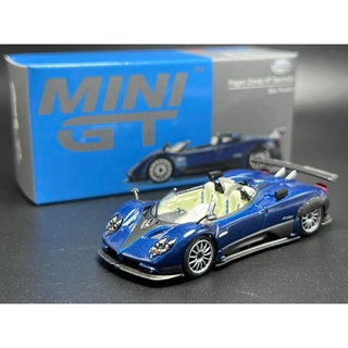 MINIGT / Pagani Zonda HP Barchetta Blue Tricolor