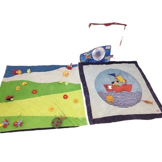 Sigikids baby play mat  เพลแมท ผ้ากิจกรรมเสริมพัฒนาการสำหรับเด็กมือสองใหม่สะอาด