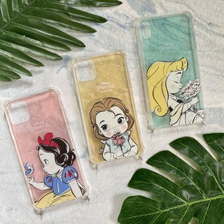 🌈 พร้อมส่ง ❤️ Disney Princess (Snow White/Belle/Aurora) Strap Case เคสเจ้าหญิงดิสนีย์ ลิขสิทธิ์แท้ 100% (Xs Max /11 Pro)