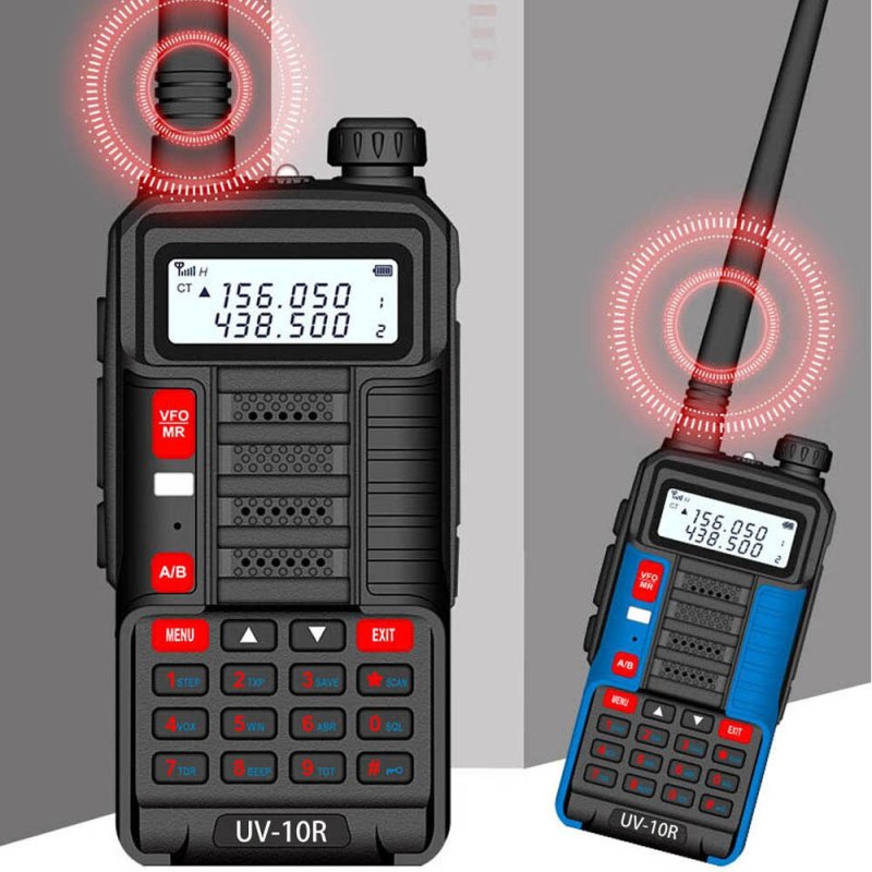 อุปกรณ์เสริม                 3C35BAOFENG UV10R เครื่องส่งรับวิทยุ วิทยุสื่อสาร พร้อมแบตเตอรี่ เครื่องส่งรับวิทยุ มือถือเ