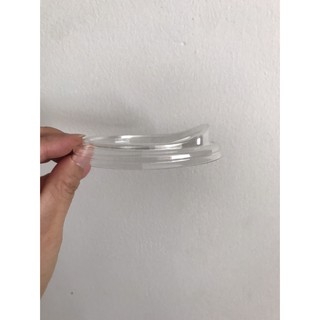 [M95-0100] ฝายกดื่มไม่ใช้หลอด เนื้อ PET สำหรับแก้วปาก 95 มม. บรรจุ 100 ชิ้น