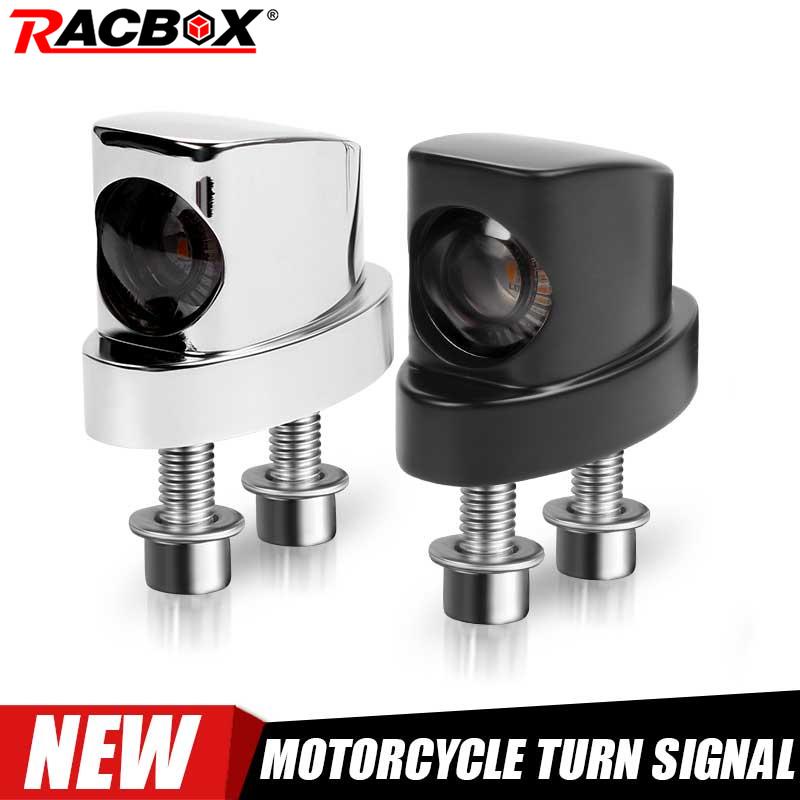 Motorcycle Rear Turn Signal Lamp Fender Struts LED Turn Signals 12V