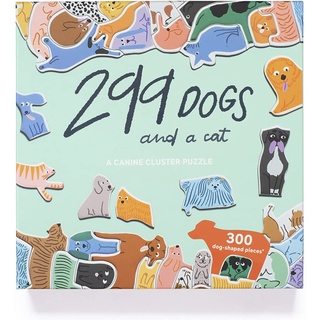 299 DOGS (AND A CAT) 300 PIECE PUZZLE