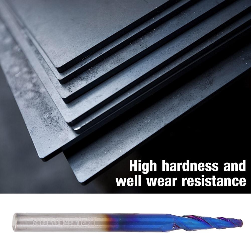 Pcs Cutter Milling Coating Cemented Tungsten Mill Super Carbide End 2T ...