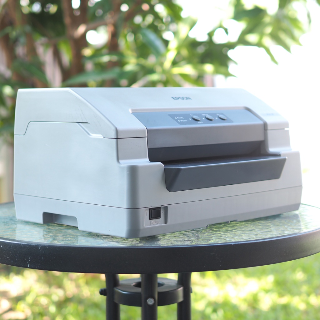 เครื่องพิมพ์เช็ค Cheque printer EPSON PLQ-30 (Rebuilt มือ 2 สภาพภายนอก 80%) พร้อมโปรแกรม รับประกัน 6