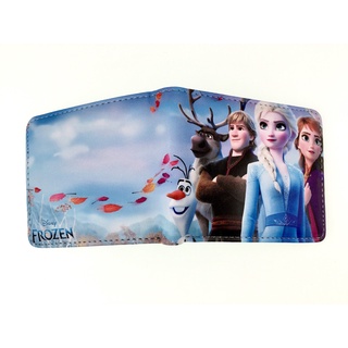 กระเป๋าสตางค์ กระเป๋าใส่เหรียญ ลายการ์ตูนเจ้าหญิง Frozen สินค้าพร้อมส่ง