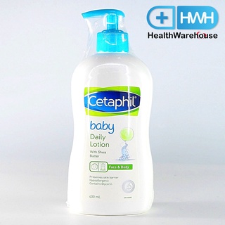 Cetaphil Baby Daily Lotion 400 mL ให้ความชุ่มชื้น สำหรับผิวเด็ก