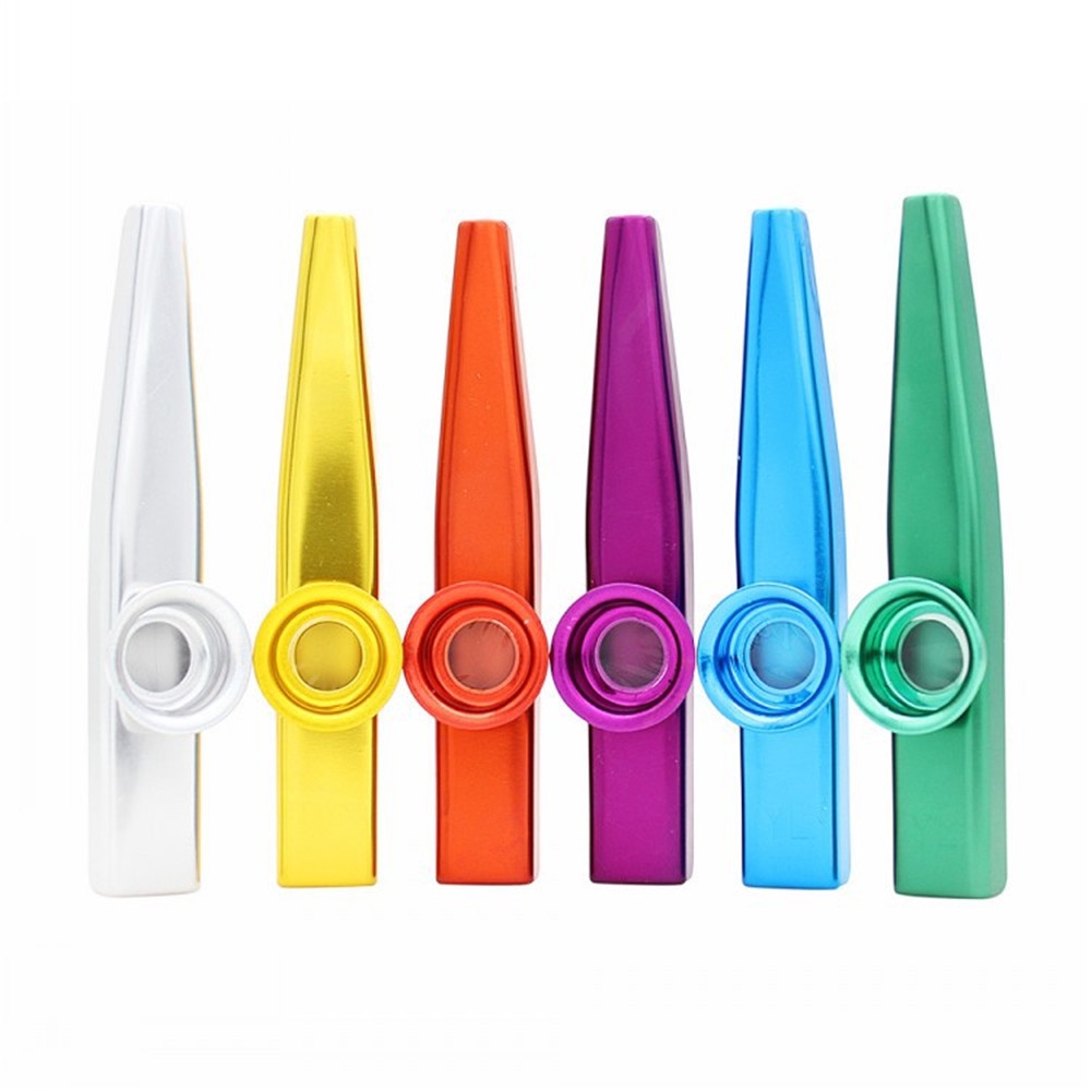 [COD] Metal Kazoo Mouth Harmonic Mouth Flute เครื่องดนตรีเด็ก