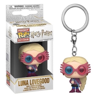 Funko Pocket Pop พวงกุญแจ: Harry Potter - Luna Lovegood แอคชั่นฟิกเกอร์ พวงกุญแจ ของเล่น โมเดล ตุ๊กตา