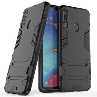 เคส Samsung Galaxy A20S ฮาร์ดเคสกันกระแทกเคสโทรศัพท์ Hybrid Armor Shockproof Case Samsung A20S Cover