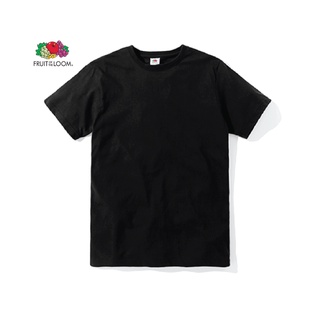 เสื้อยืด Fruit of The Loom Classic Black