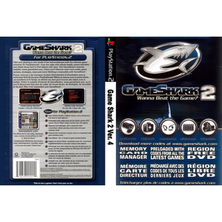 แผ่นเกมส์ PS2 Gameshark V4   คุณภาพ ส่งไว (DVD)